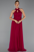 Long Plum Prom Gown ABU3252