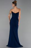 Long Navy Blue Mermaid Prom Dress ABU6505