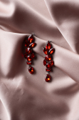 Red Earring UK930