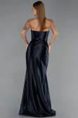 Long Navy Blue Evening Dress ABU6548