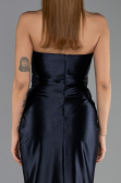 Long Navy Blue Evening Dress ABU6548