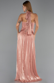 Long Light Brown Chiffon Evening Dress ABU6551