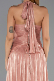 Long Light Brown Chiffon Evening Dress ABU6551