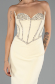 Long Yellow Evening Dress ABU6327