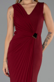 Long Burgundy Evening Dress ABU6524