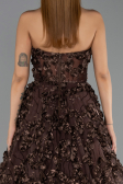 Long Brown Evening Dress ABU6408
