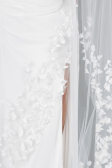 White Wedding Veil ABK06