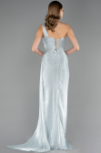 Long Mint Chiffon Prom Gown ABU6511