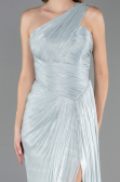 Long Mint Chiffon Prom Gown ABU6511