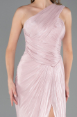 Long Powder Color Chiffon Prom Gown ABU6511