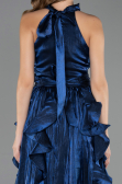 Long Navy Blue Evening Dress ABU6571