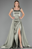 Long  Satin Formal Plus Size Dress ABU6576