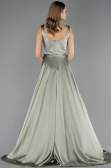 Long  Satin Formal Plus Size Dress ABU6576