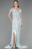 Long Mint Chiffon Evening Dress ABU6581