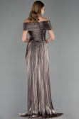 Long Mink Chiffon Evening Dress ABU6581