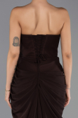 Long Brown Chiffon Evening Dress ABU6589