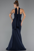 Long Navy Blue Mermaid Evening Gown ABU6575