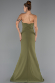 Long Olive Drab Evening Dress ABU6374