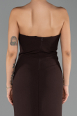 Long Brown Evening Dress ABU6374