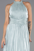 Long Mint Chiffon Prom Gown ABU6594