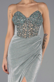 Long Mint Evening Dress ABU6599