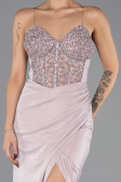 Long Powder Color Evening Dress ABU6599