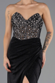 Long Black Evening Dress ABU6599