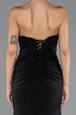 Long Black Evening Dress ABU6599