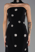 Long Black Evening Dress ABU6601