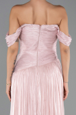 Long Powder Color Chiffon Prom Gown ABU6602