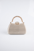 Gold Laser Cut Evening Bag KC711
