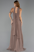 Long Cappuccino Chiffon Prom Gown ABU5763