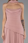 Long Onion Skin Chiffon Prom Gown ABU5763