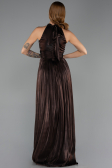Long Brown Chiffon Prom Gown ABU6428