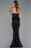 Long Navy Blue Prom Gown ABU6606