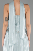 Long Mint Chiffon Prom Gown ABU6644