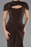 Long Brown Evening Dress ABU6645
