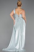 Long Mint Chiffon Formal Plus Size Dress ABU6713