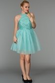 Mini Mint Mezuniyet Elbisesi ES3578