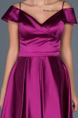 Short Satin Invitation Dress ABK309