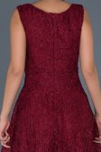 Burgundy Invitation Dress ABK317