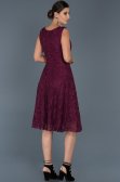 Plum Invitation Dress ABK317
