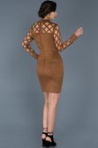 Short Wine Color Evening Dress ABK257