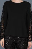 Black Blouse AB81143