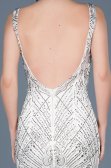 Long White Evening Dress ABU266