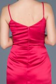 Long Fuchsia Engagement Dress ABU564
