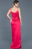Long Fuchsia Engagement Dress ABU564