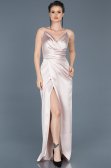 Long Powder Color Engagement Dress ABU564