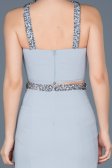Long Grey Evening Dress ABU015