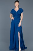 Long Sax-Blue-Engagement Dress ABU032